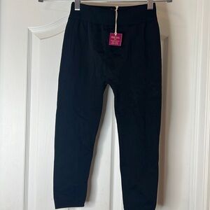 Poof! Kids Leggings Girl Pants Casual Black SUPER Comfy Stretchy Size L (14/15)